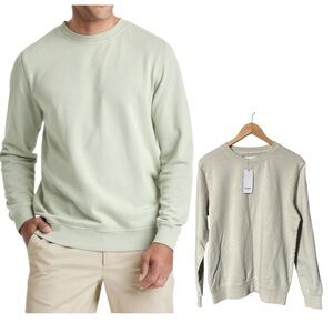 GOODFELLOW mens' crewneck sweatshirt sage green MEDIUM  NWT